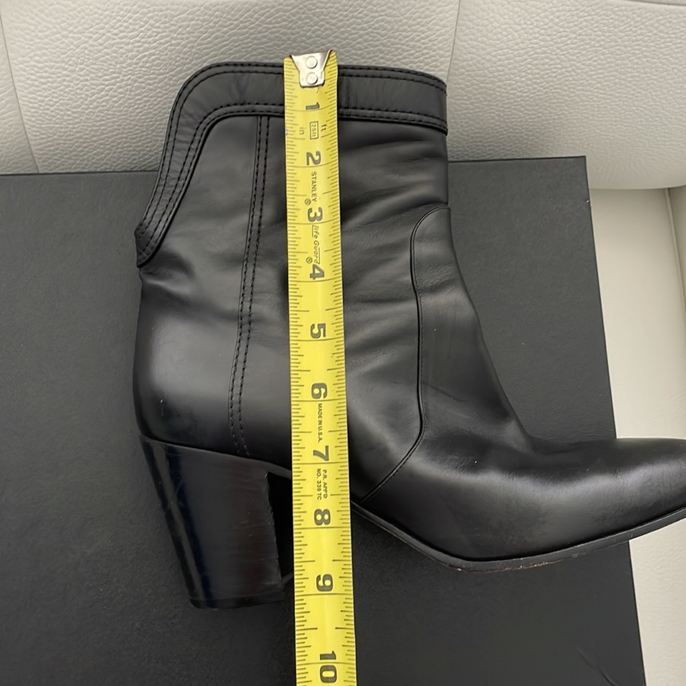 CHANEL Black Calfskin Short Boots - Picture 12 of 15